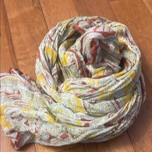 Colorful Patterned Scarf